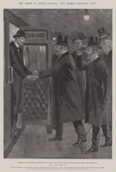 Der Tod von Königin Victoria, der Besuch des deutschen Kaisers